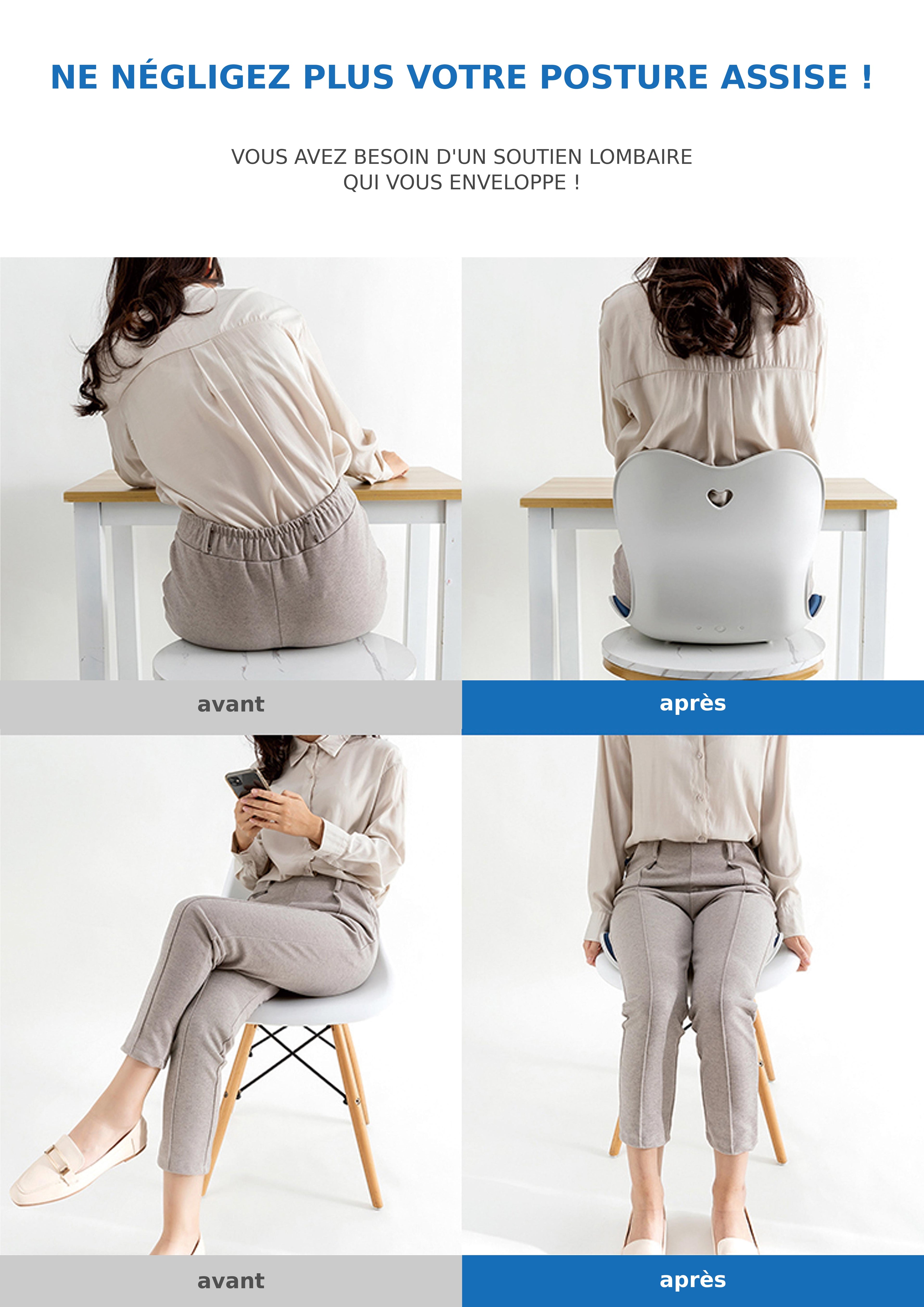 Siège Ergonomique SITDOWN - Correcteur de posture